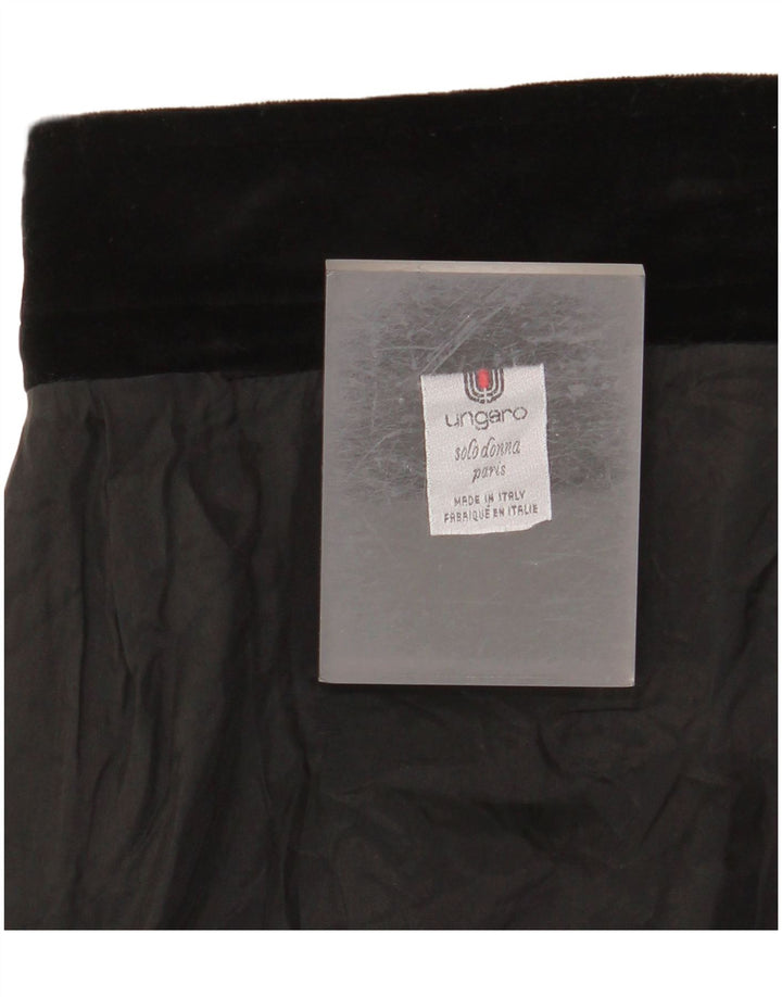 Юбка женская прямая UNGARO W30 средняя черная