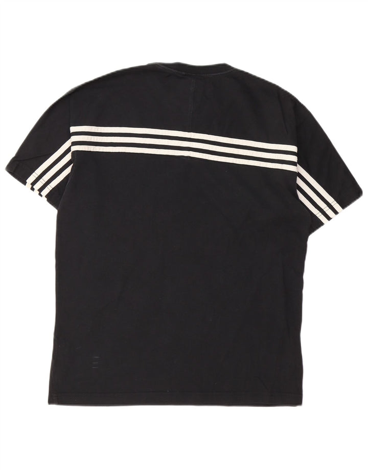 Adidas Мужская футболка Top Small Black Cotton