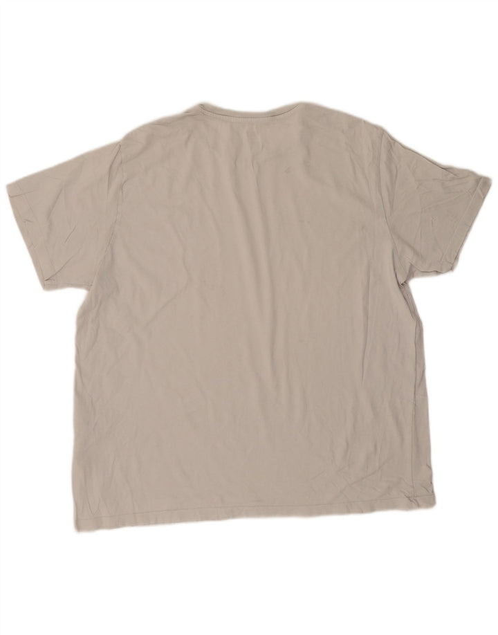Мужская футболка с рисунком Levi's, топ 2XL, белый хлопок