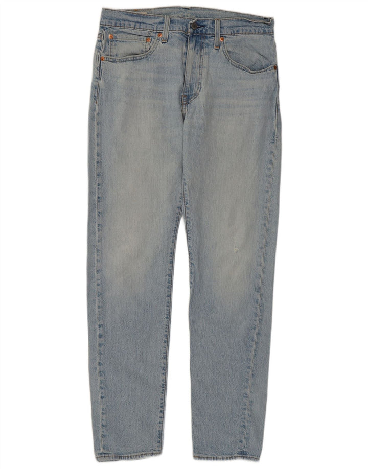 Мужские узкие джинсы Levi's W31 L32 синие, хлопок