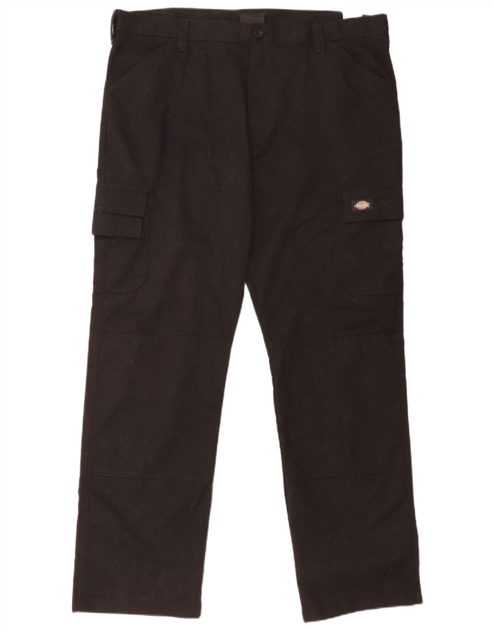 Мужские прямые брюки-карго Dickies W40 L32, черный полиэстер