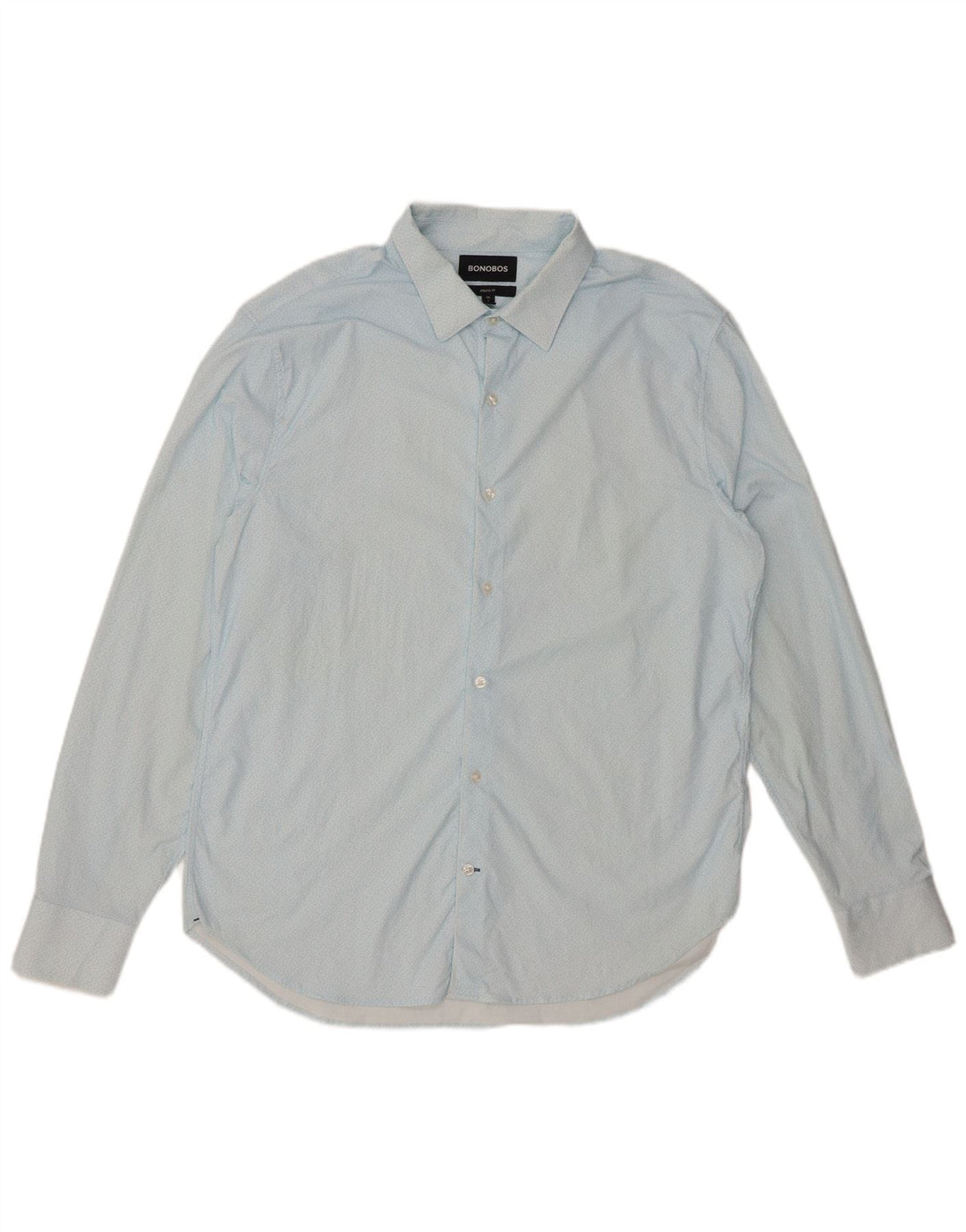 Мужская спортивная рубашка BONOBOS, большая синяя пятнистая нейлоновая рубашка