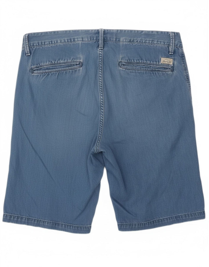 Мужские джинсовые шорты Scotch & Soda W32, средний синий хлопок