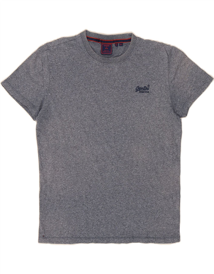 SUPERDRY Mens T-Shirt Top Medium Blue Vintage Superdry and Second-Hand Superdry from Messina Hembry 