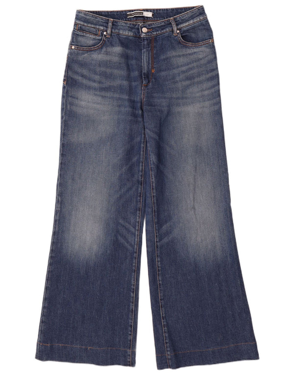 SPORTMAX Женские W28 L30 Синий хлопок