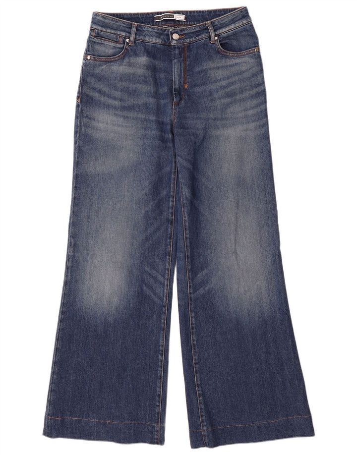 SPORTMAX Женские W28 L30 Синий хлопок
