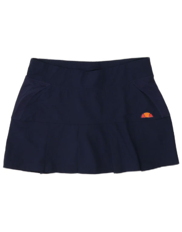 Ellesse Womens Skort UK 12 Medium  Navy Blue