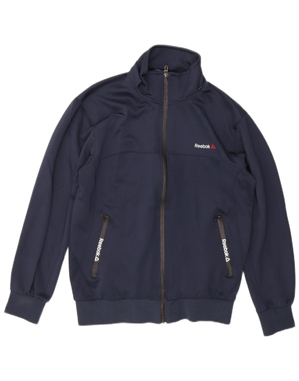 Мужской спортивный костюм Reebok 2XL, темно-синий, полиэстер