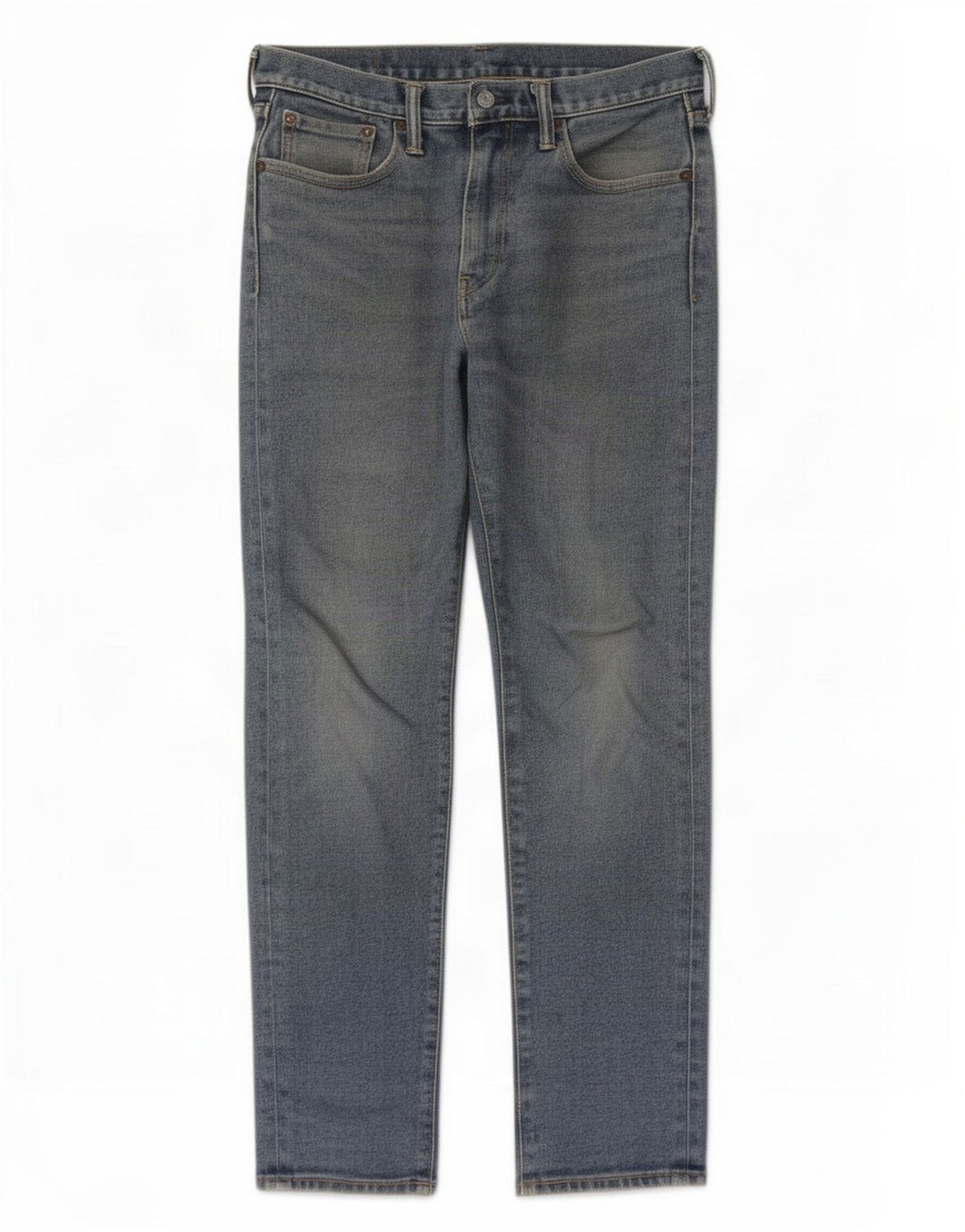 Мужские прямые джинсы Levi's 522 W30 L30 синие, хлопок