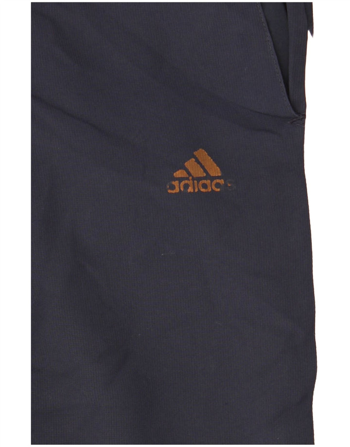 Мужские спортивные шорты Adidas, большие темно-синие, полиэстер