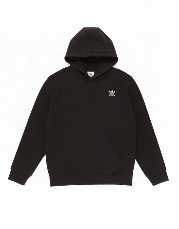 Джемпер с капюшоном Adidas для мальчиков 12-13 лет, черный, хлопок