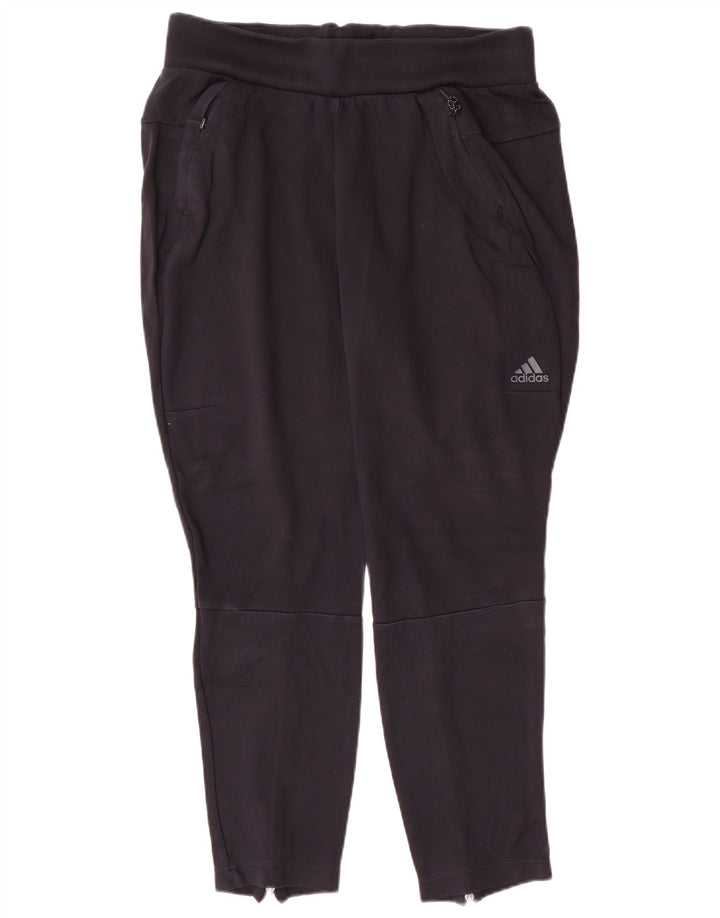 Женские спортивные брюки ADIDAS UK 14 Medium Navy Blue