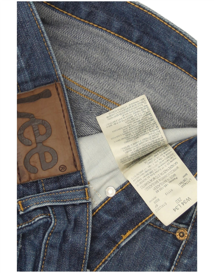 Мужские прямые джинсы Lee Zed W34 L34, синий хлопок