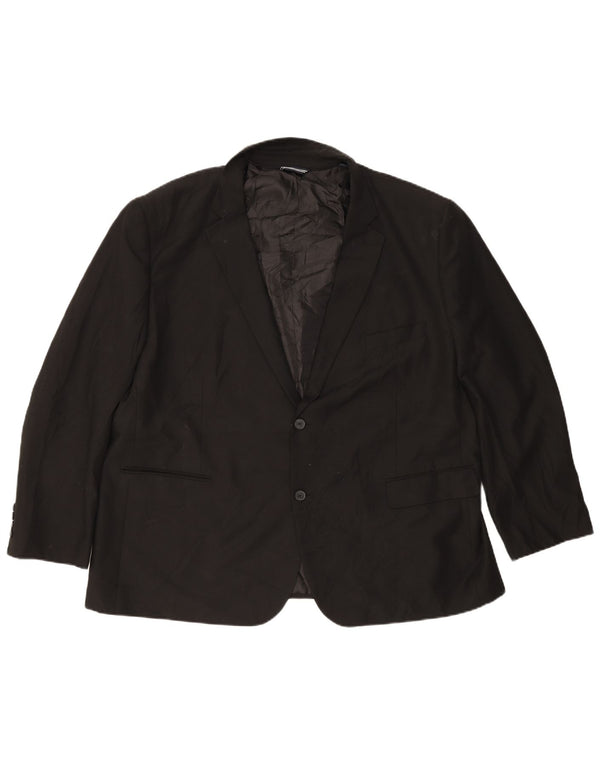 Мужской пиджак Nautica на 2 пуговицах IT 52 XL, черный полиэстер