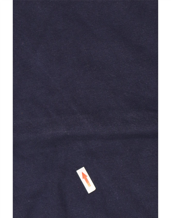 Мужской свитшот Nike, большой темно-синий хлопковый джемпер