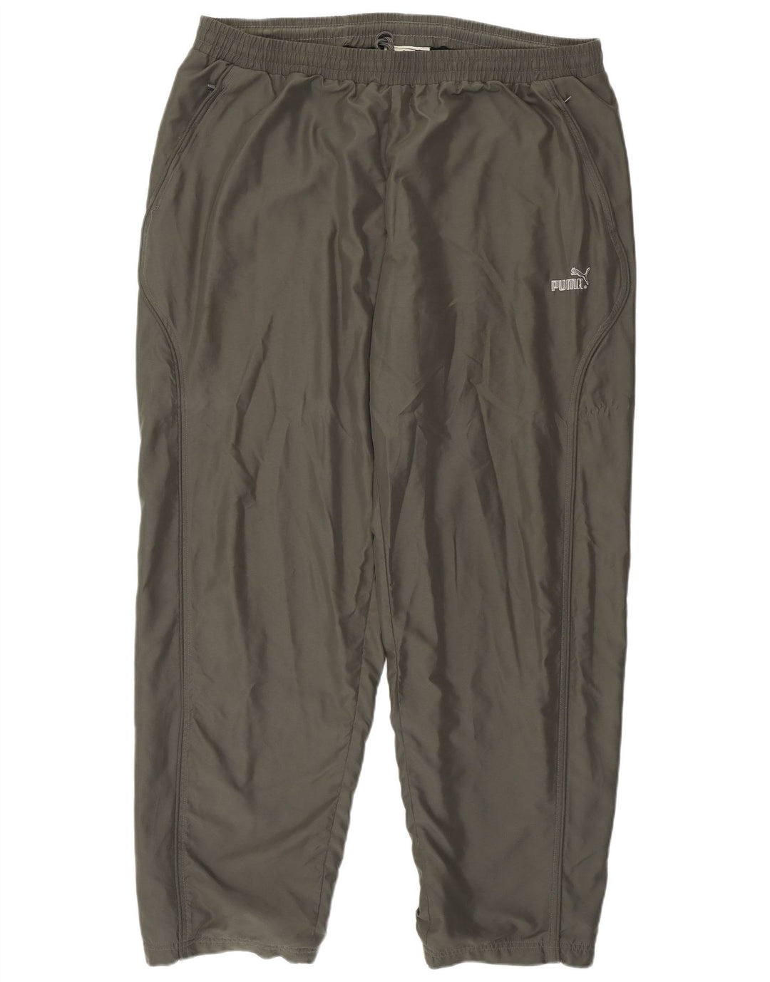 Мужские спортивные брюки Puma джоггеры 2XL хаки полиэстер