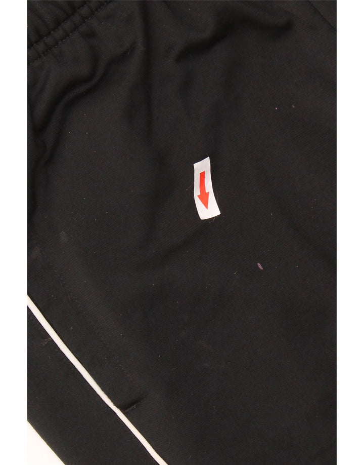 Спортивный костюм Adidas для девочек, брюки для бега, 15-16 лет, черный полиэстер