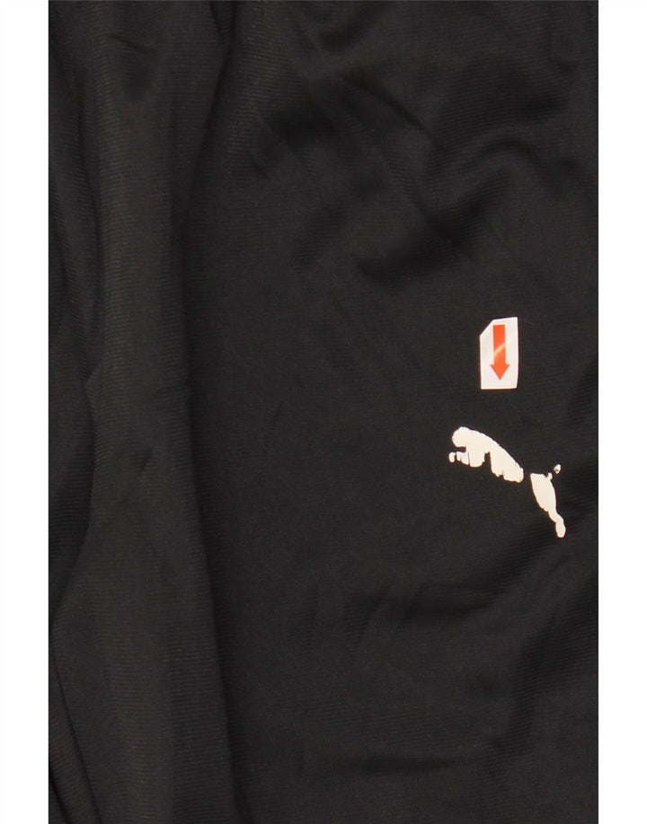 Спортивный костюм PUMA для мальчиков, брюки для бега, 7–8 лет, маленький черный, полиэстер