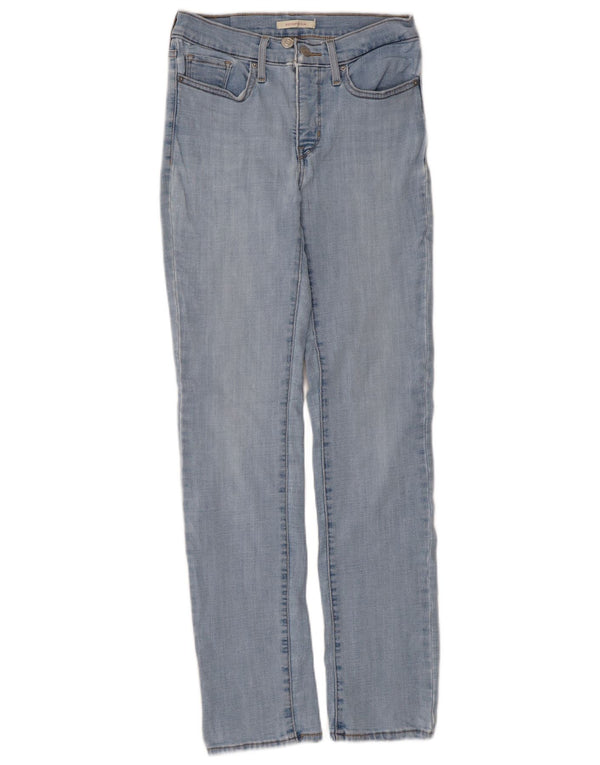 Женские джинсы Levi's 312 Shaping Slim W27 L30, синий хлопок