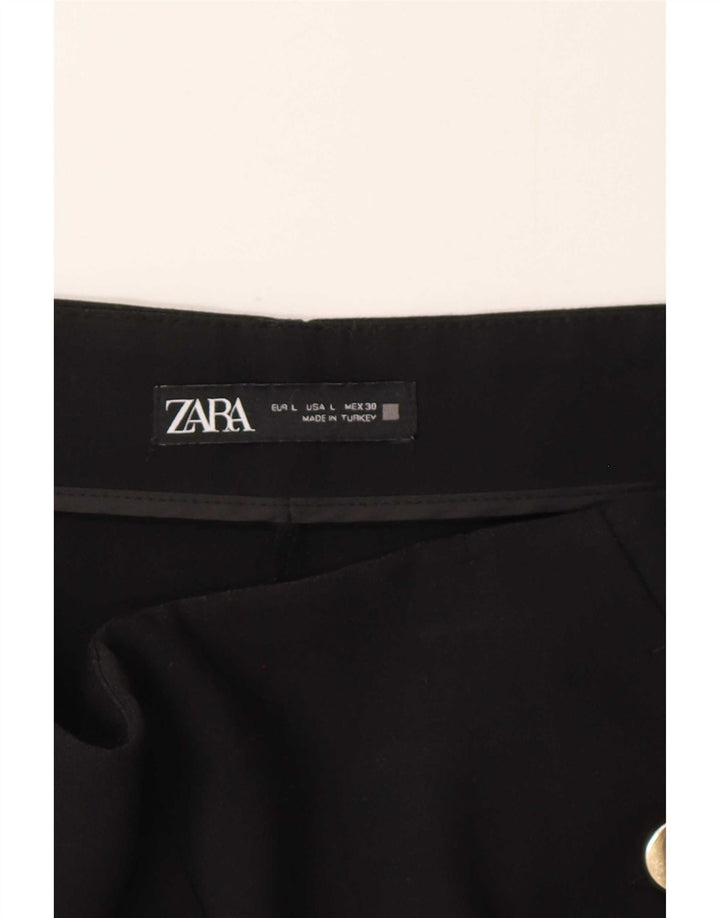 Zara Женские повседневные шорты, большие W30, черные