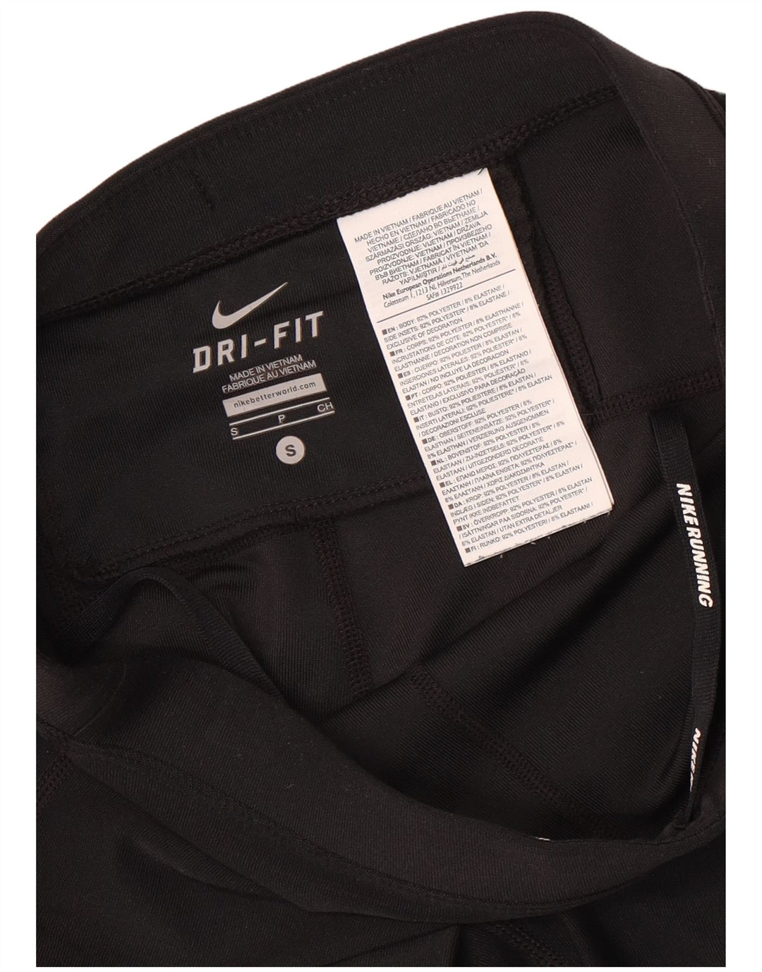 Женские спортивные шорты Nike Dri Fit UK 8, маленькие черные, полиэстер
