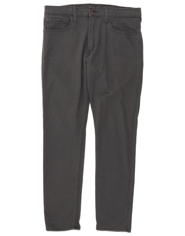 Мужские зауженные джинсы Levi's 512 W36 L32 Серые