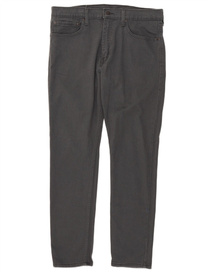 Мужские зауженные джинсы Levi's 512 W36 L32 Серые