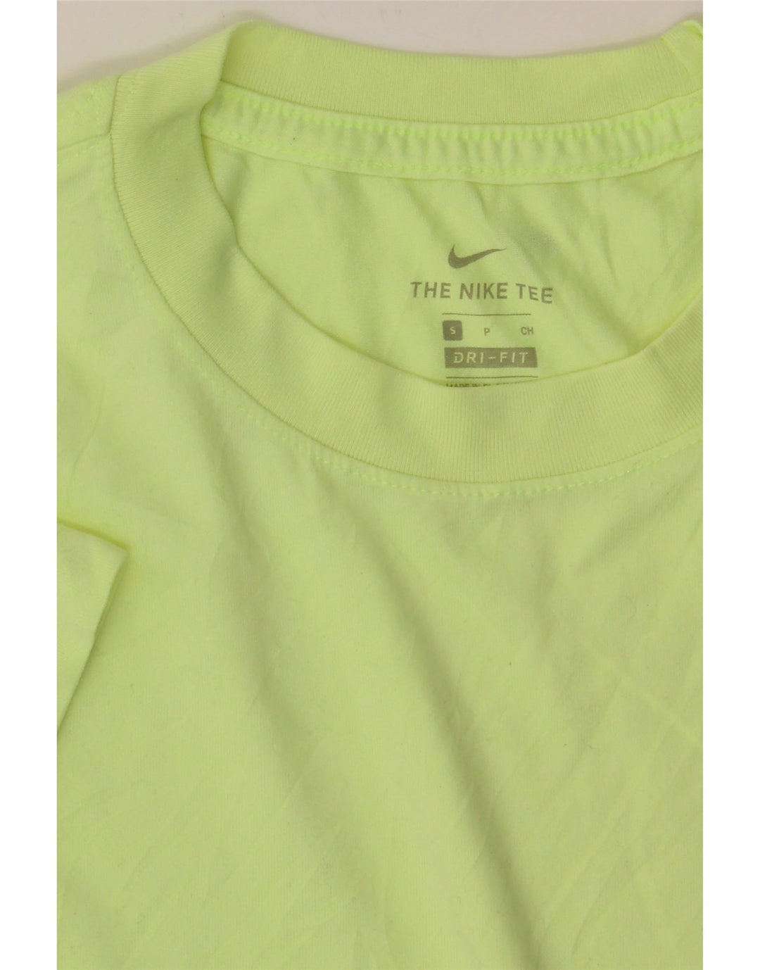 NIKE Womens Dri Fit T-Shirt Top UK 10 Small Green Polyester Vintage Nike and Second-Hand Nike from Messina Hembry 
