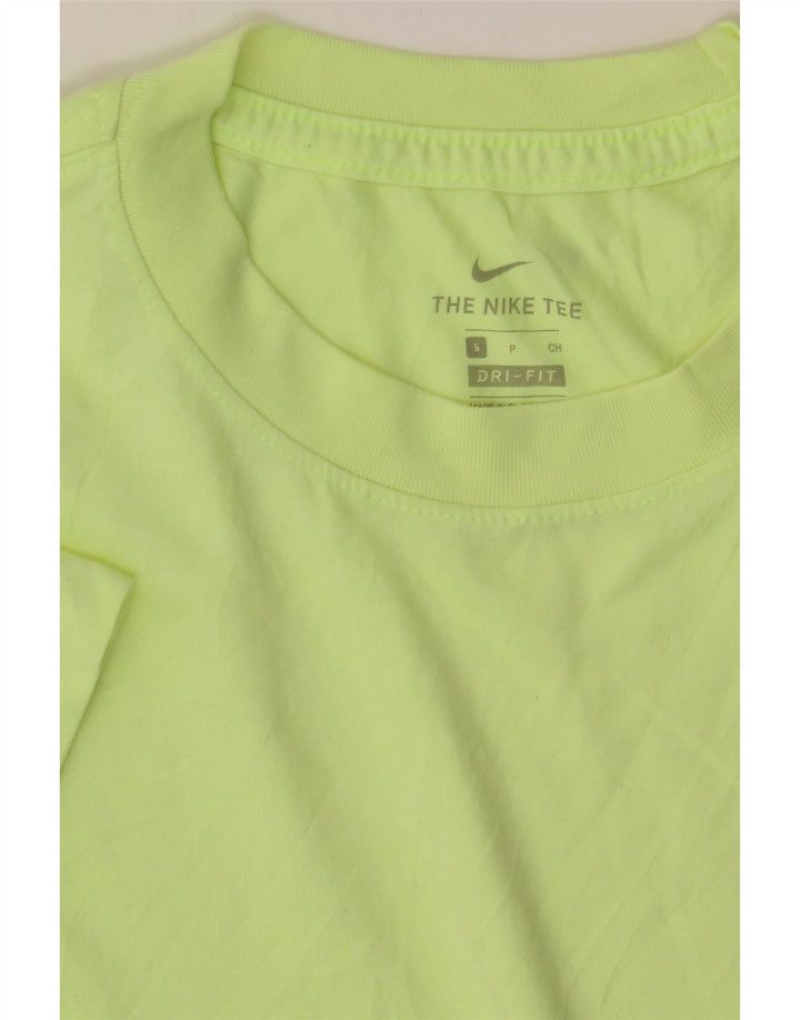 NIKE Womens Dri Fit T-Shirt Top UK 10 Small Green Polyester Vintage Nike and Second-Hand Nike from Messina Hembry 