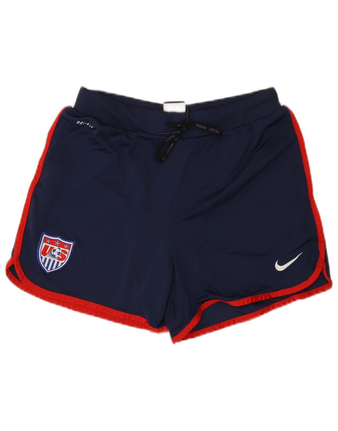 Женские спортивные шорты Nike Dri Fit UK 8, маленькие, темно-синие, полиэстер
