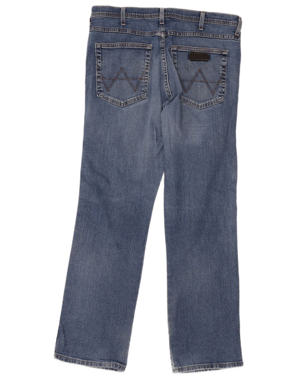 Мужские прямые джинсы Wrangler Arizona Stretch W36 L32, синий хлопок