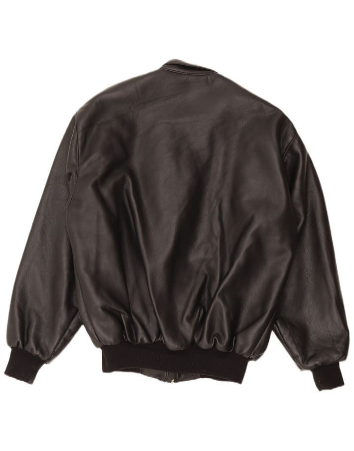 Мужская кожаная куртка Pervin UK 42 XL черная
