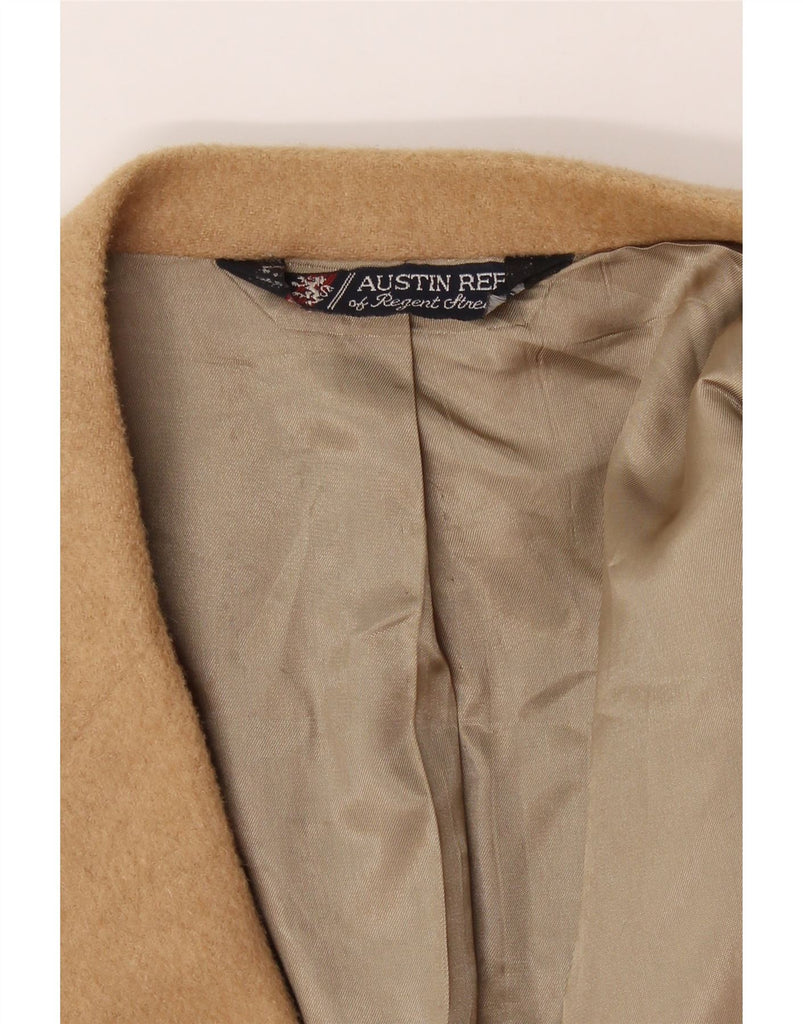 AUSTIN REED Mens 2 Button Blazer Jacket UK 36 Small Brown Camelhair Vintage Austin Reed and Second-Hand Austin Reed from Messina Hembry 