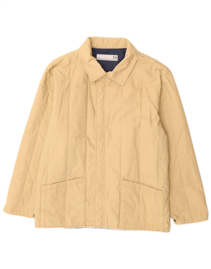 Мужская ветровка Sergio Tacchini UK 36 маленькая бежевая