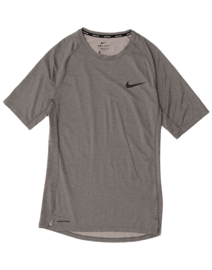 Мужская футболка Nike Dri Fit, большая серая