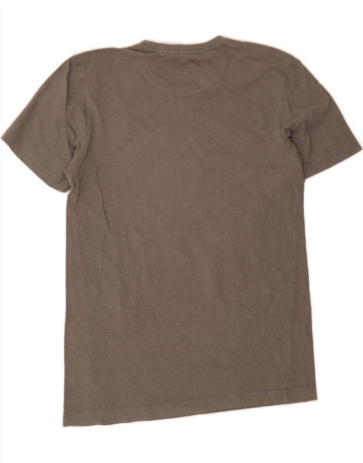 ADIDAS Mens Graphic T-Shirt Top Small Grey Cotton Vintage Adidas and Second-Hand Adidas from Messina Hembry 