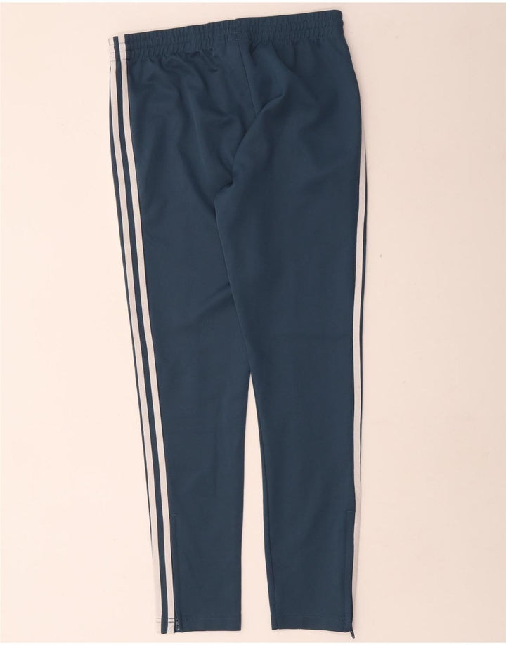 Женские спортивные брюки Adidas UK 10, маленькие синие, полиэстер