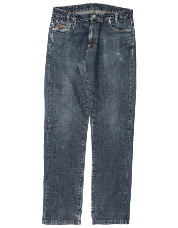 Мужские прямые джинсы SERGIO TACCHINI W34 L34 синие, хлопок