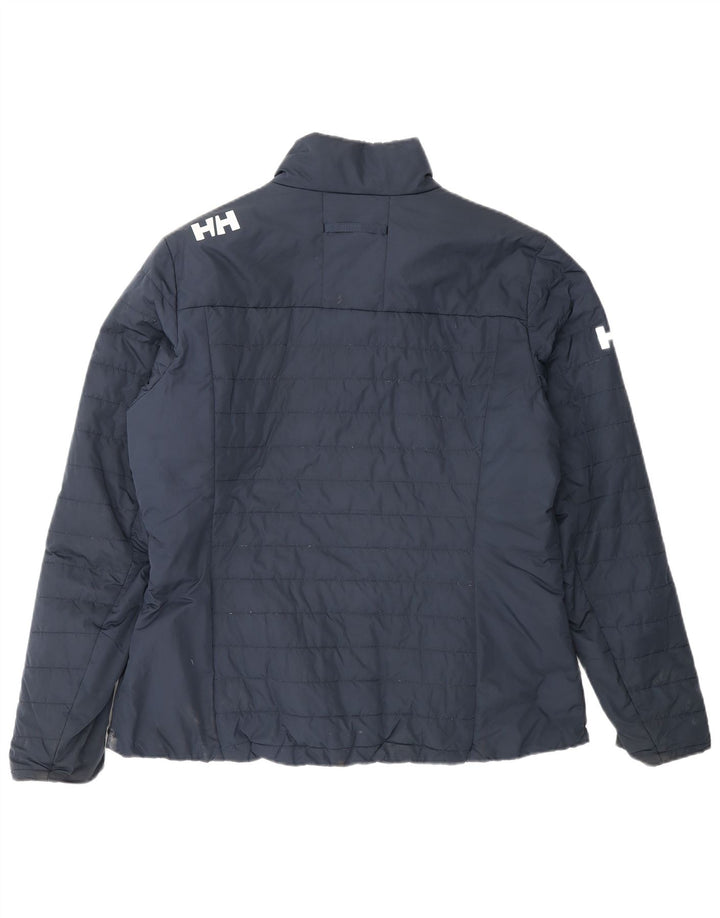 Мужская стеганая куртка Helly Hansen UK 42 XL темно-синяя из полиэстера