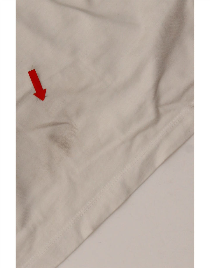 Мужская футболка облегающего кроя Timberland, большой белый хлопок