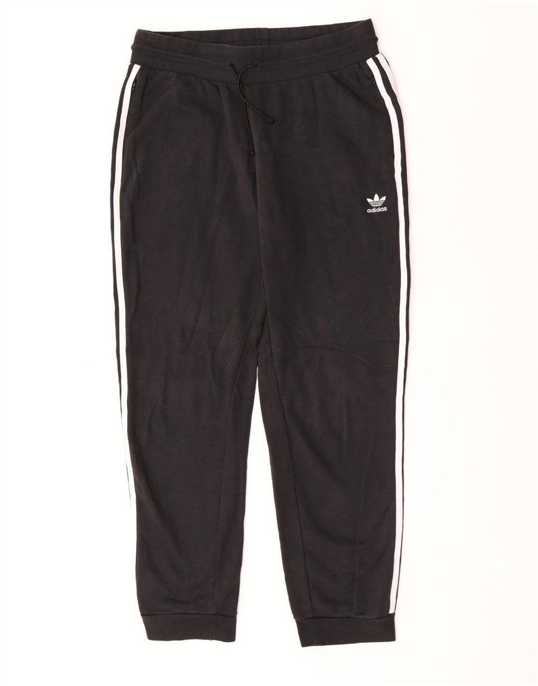 Мужские спортивные брюки Adidas Joggers среднего черного цвета из хлопка