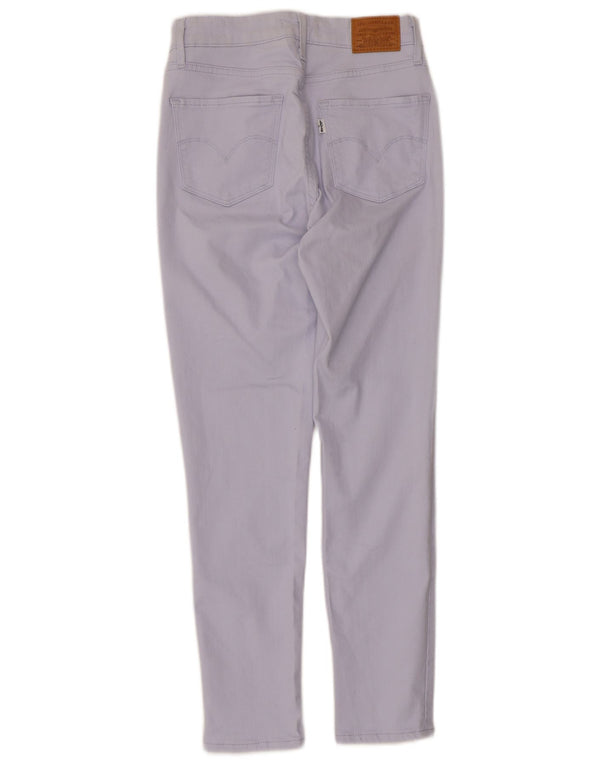 Женские джинсы скинни Levi's 721 с высокой посадкой W27 L27, синие, хлопок