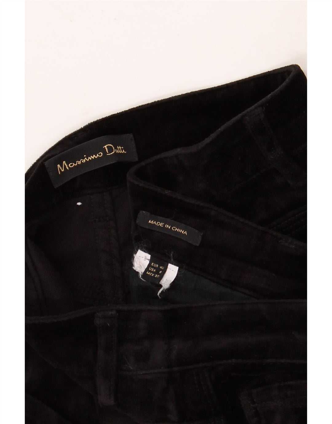 MASSIMO DUTTI Женские повседневные узкие брюки EU 40 Medium W30 L27 Черные