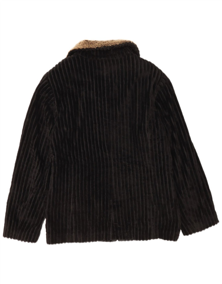 Женская вельветовая куртка Mabrun IT 44, средний черный, цветной блок