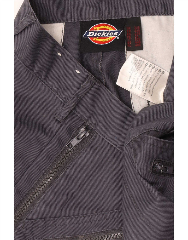 Мужские прямые брюки-карго Dickies W34 L29 темно-синие из полиэстера