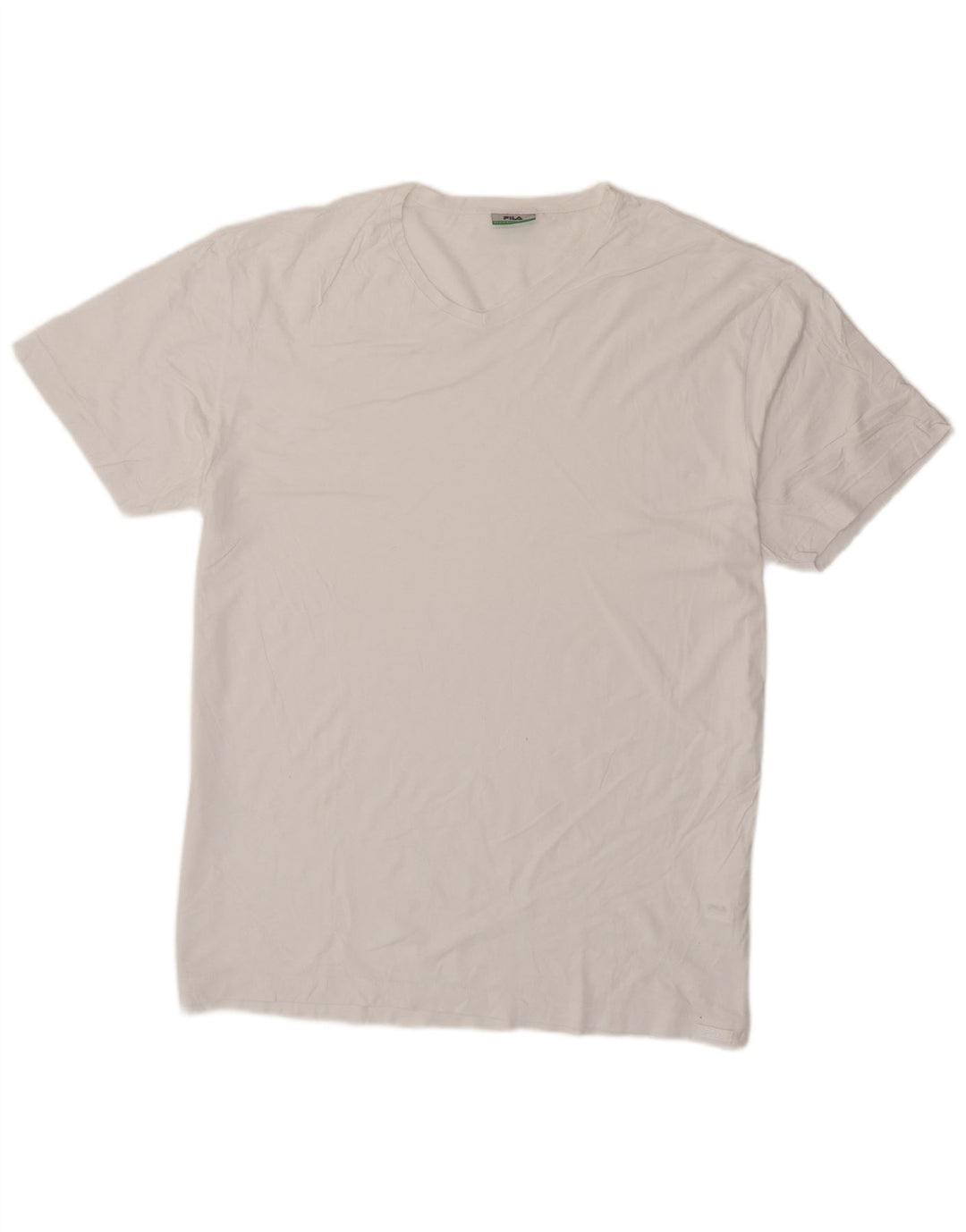 Мужская футболка Fila Top 2XL, белый хлопок