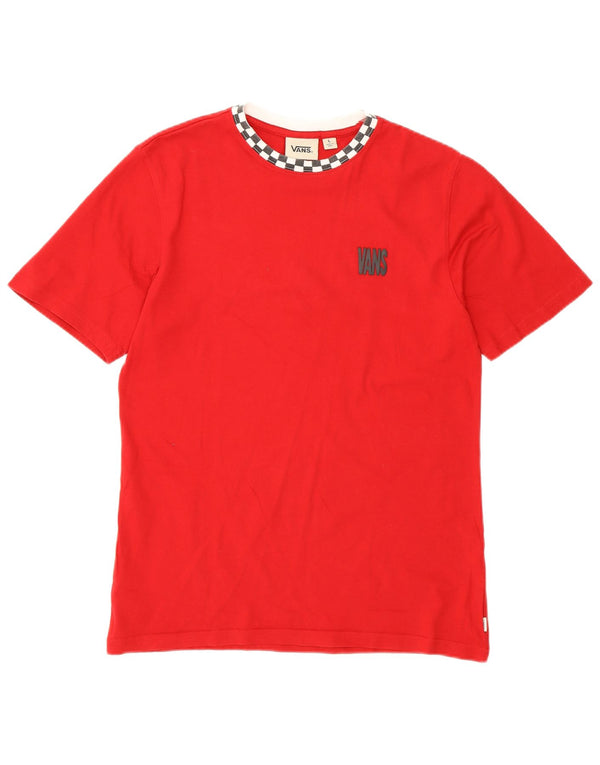 Женская футболка Vans Top UK 14, большая красная