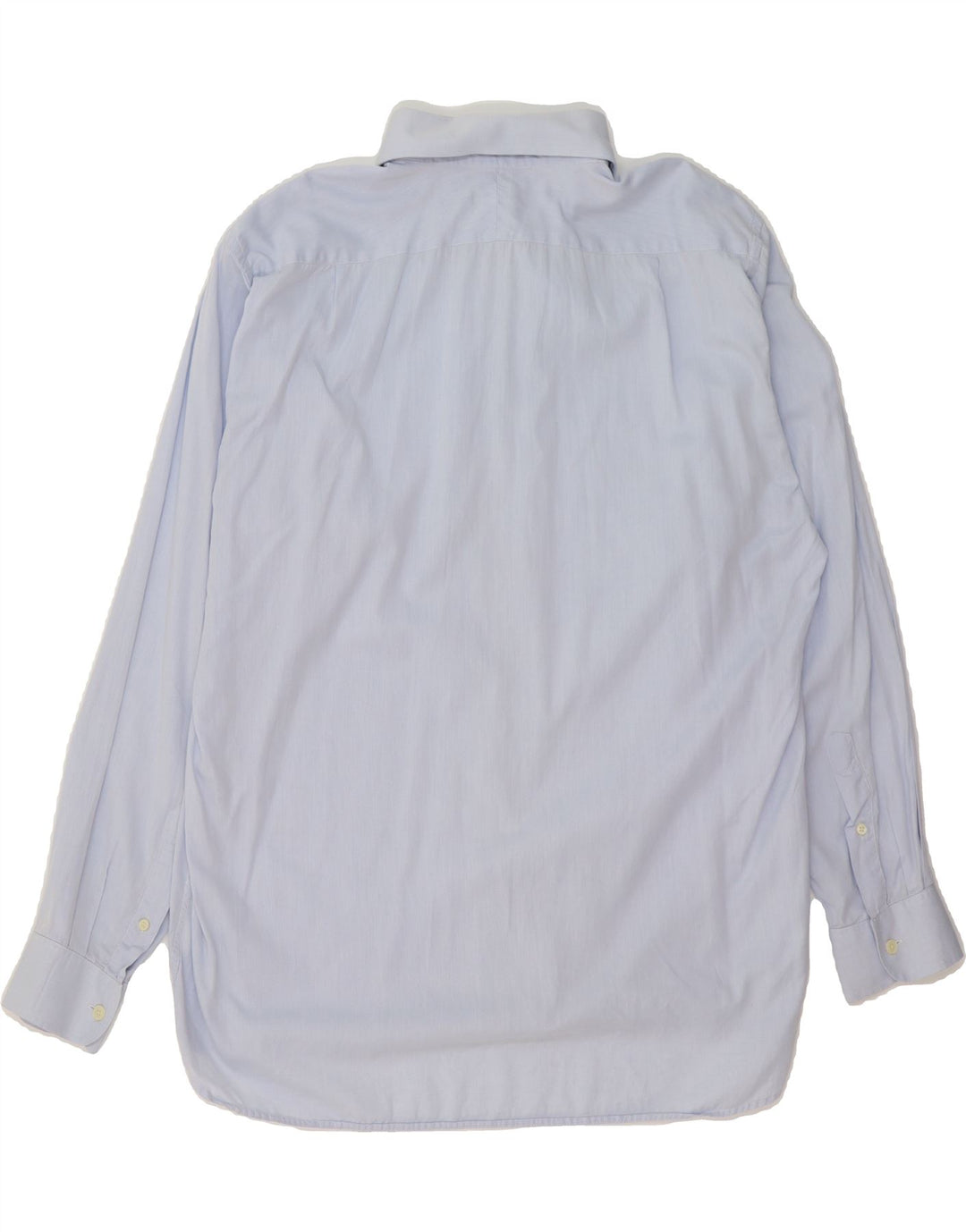 BURBERRY Mens Shirt Size 17 XL Blue Cotton Vintage Burberry and Second-Hand Burberry from Messina Hembry 