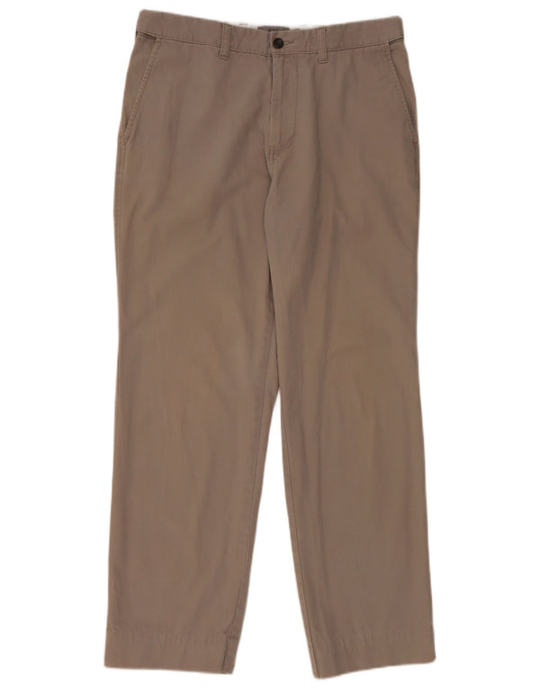 Женские брюки чиносы Marks & Spencer стандартного размера W34 L29, серые, хлопковые