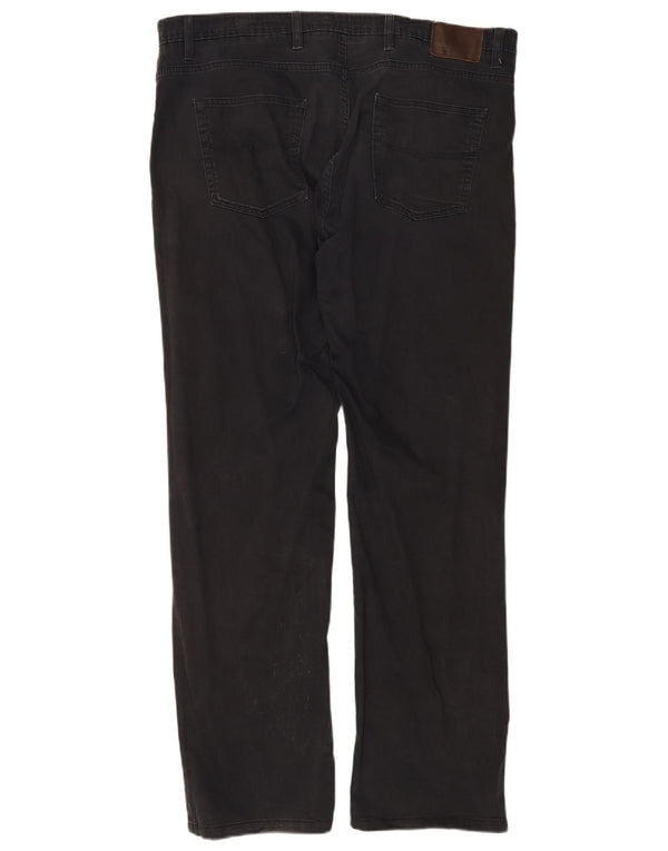 Мужские прямые повседневные брюки Marks & Spencer Blue Harbour W40 L33 темно-синие